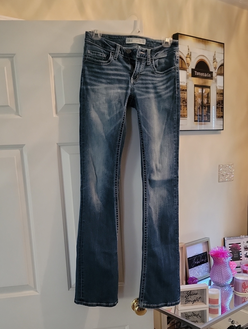 BKE Stella Fit. Bootcut, Low rise. 25x33.5. Like New.